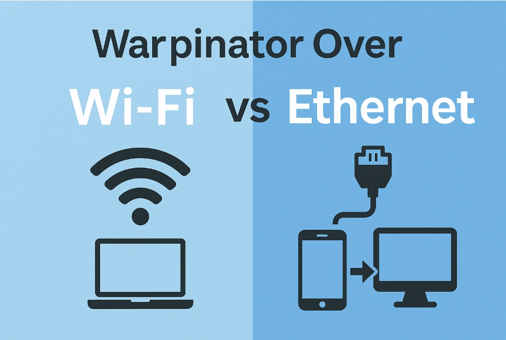 Warpinator Over Wi-Fi vs Ethernet Which Is Faster